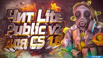 The cheat “Lite Public Hack v2” for CS 1.6