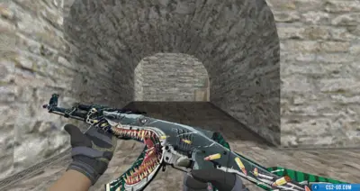 “HD AK-47 Armed to the Teeth” model for CS 1.6
