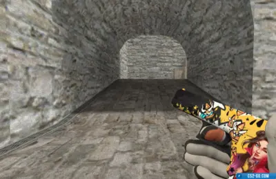 HD Glock Bullet Queen model for CS 1.6