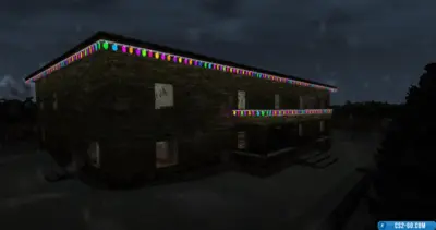 Map "De_Xmasmansion" for CS 1.6