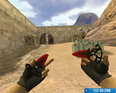 “Crimson Web Push Daggers” model for CS 1.6