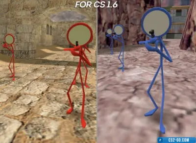 Stickman Player Models for CS 1.6