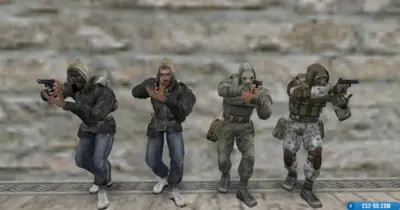 Stalker Player Models for CS 1.6
