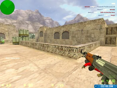 The “Snow” plugin for a CS 1.6 server