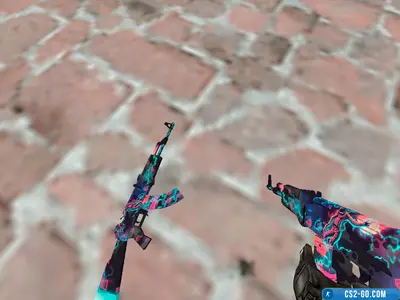 The AK-47 “Astronaut” model for CS 1.6