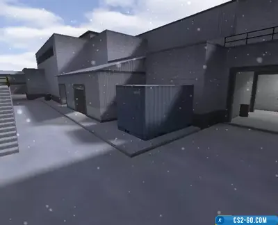 Map “css_train_winter” for CS 1.6