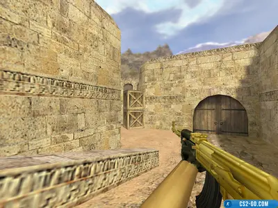 The AK-47 “Golden” model for CS 1.6