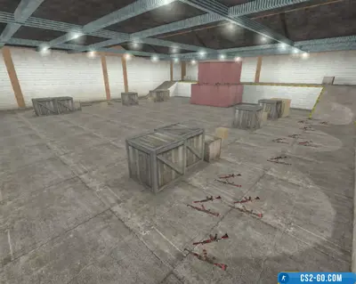 The map "aim_redline" for CS 1.6