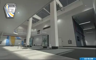 The map "cs_agency_csgo" for CS 1.6