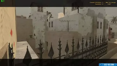 The map "cso_mirage" for CS 1.6