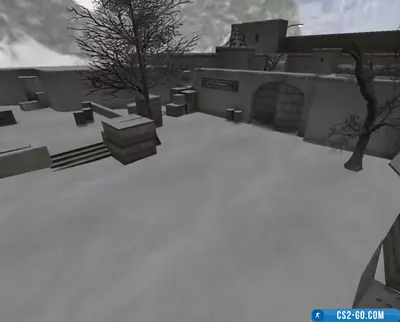 Map “css_dust2winter_go” for CS 1.6