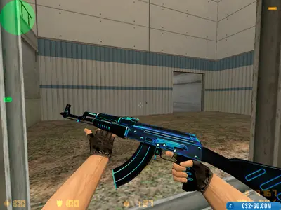 The AK-47 “Vneshka” model for CS 1.6
