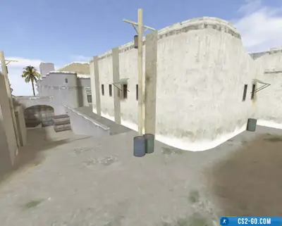 Map “css_dust2x2_go” for CS 1.6