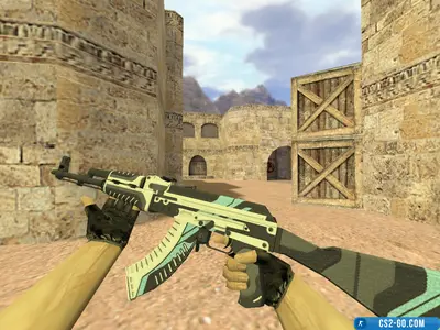 The AK-47 “Volcano” model for CS 1.6