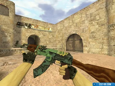 AK-47 “Fire Serpent” model for CS 1.6
