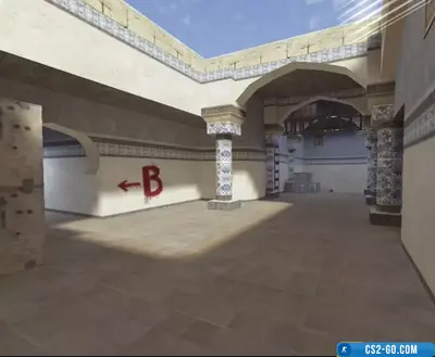 The map “css_dust3_go” for CS 1.6