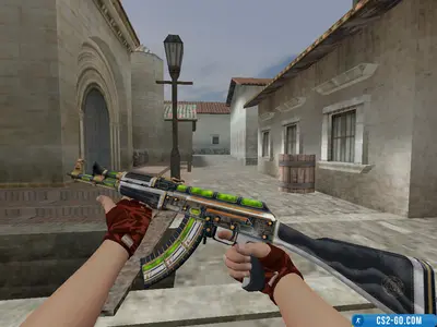 The AK-47 "Legacy" model for CS 1.6