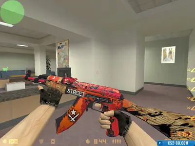 The AK-47 "Boss" model for CS 1.6