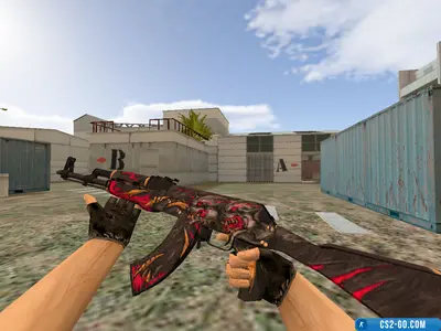 The AK-47 "Rampage" model for CS 1.6