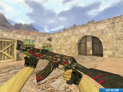 The AK-47 "Rage" model for CS 1.6