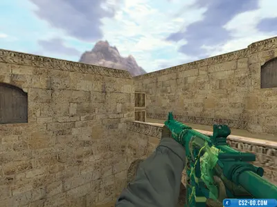 The M4A4 “Poseidon” model for CS 1.6