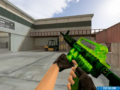 The M4A1 "Nuclear" model for CS 1.6