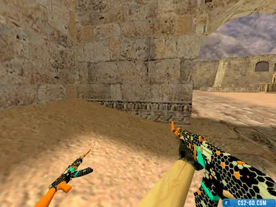 The AK-47 "Next Technology" model for CS 1.6