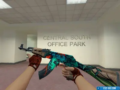 The AK-47 "Ivy Curse" model for CS 1.6