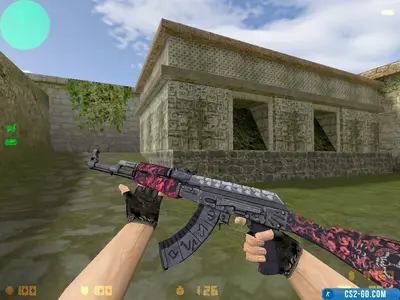 The AK-47 "Shallow Grave" model for CS 1.6