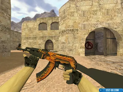 The AK-47 "Phoenix" model for CS 1.6
