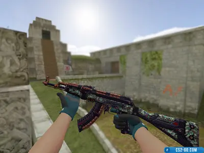 The AK-47 "Abrams" model for CS 1.6