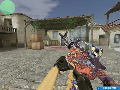 The M4A1 "Dragon King" model for CS 1.6
