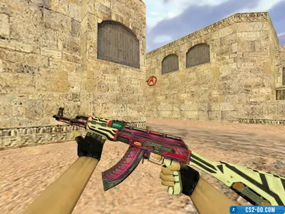 AK-47 "Cyber Warrior" model for CS 1.6