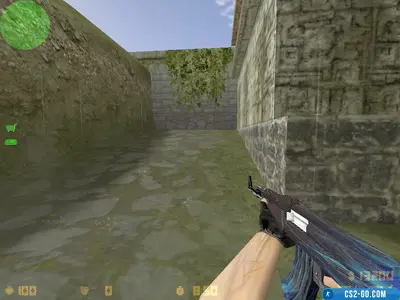 The AK-47 "Carbon Lines" model for CS 1.6