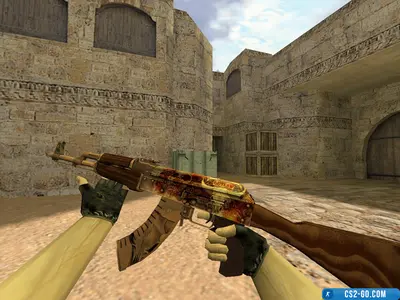 The AK-47 "Outlaw" model for CS 1.6