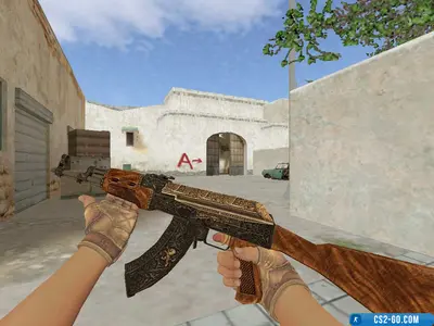 The AK-47 "Royal Elite" model for CS 1.6