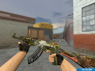 AK-47 “Skulliosis” model for CS 1.6