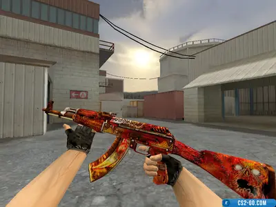 The AK-47 "Cannibal" model for CS 1.6