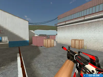 The M4A1 "Cyrex Retexture" model for CS 1.6