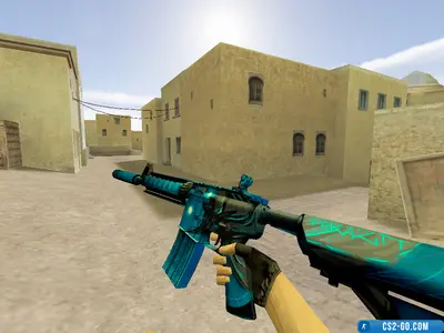 The M4A4 “Melanik Abyssal” model for CS 1.6