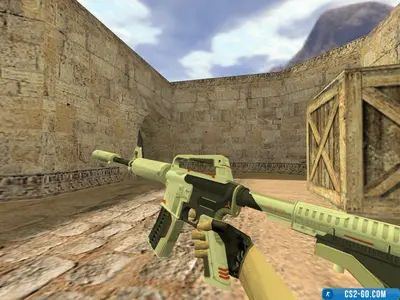 The M4A1 "Mechano-Gun" model for CS 1.6