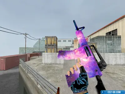 M4A1 “One Hand Galaxy” model for CS 1.6