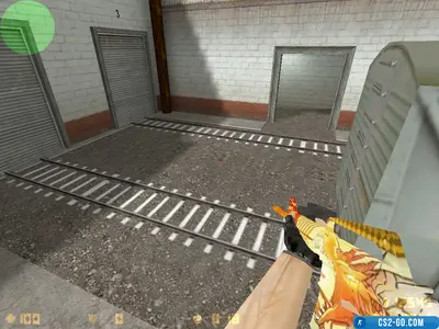 The M4A1 "Dragon Lore" model for CS 1.6