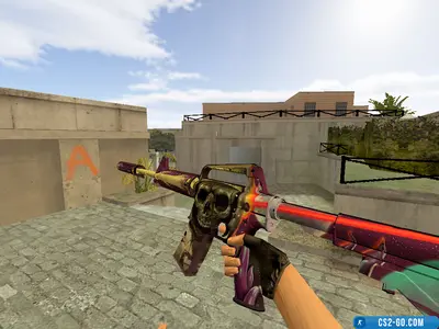 M4A1-S "Desolate Space" model for CS 1.6