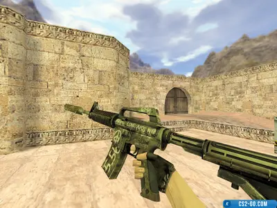 M4A1 "Gaze into the Past" model for CS 1.6
