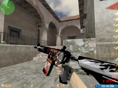 The M4A4 "Executioner" model for CS 1.6