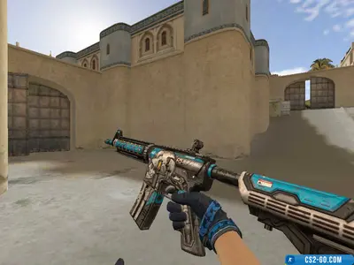 The M4A4 “Wirewar” model for CS 1.6