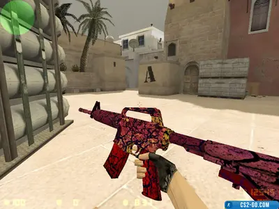 The M4A1-S “Armageddon” model for CS 1.6