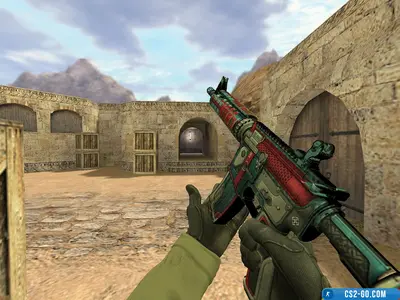 The M4A4 “Hero” model for CS 1.6