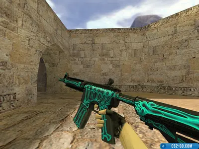 The M4A4 "Rengen" model for CS 1.6